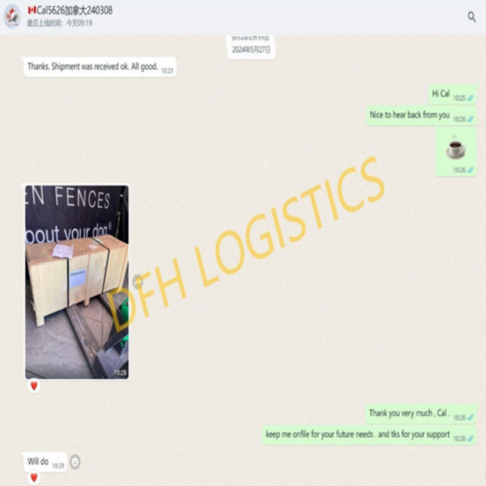 Sea freight from China to Canada