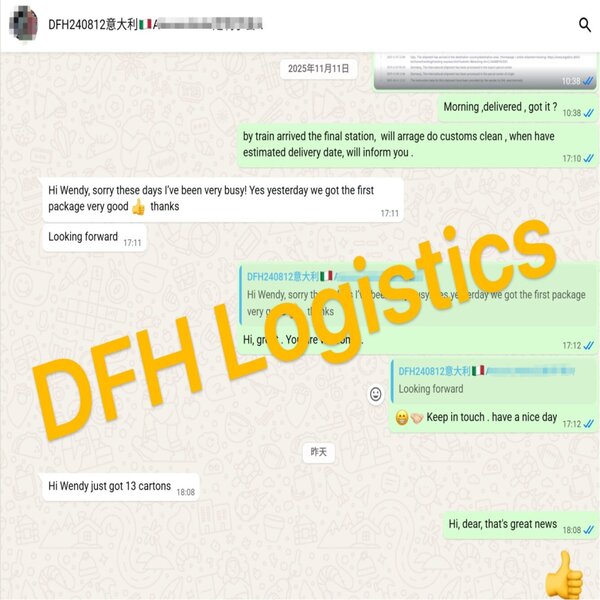 ship from china to italy