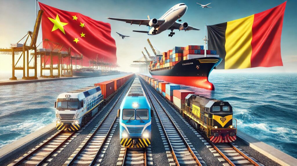 freight forwarder china to Belgium