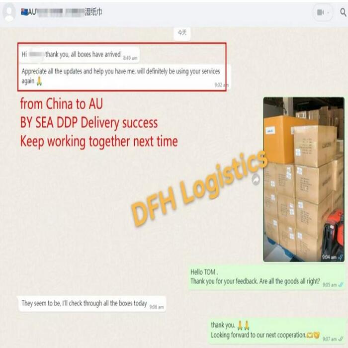 happy client from Australia