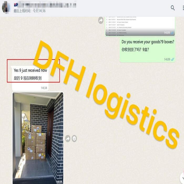 Happy client shipping from Guangzhou