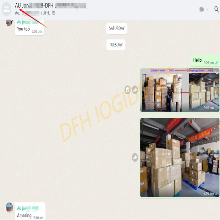 happy client from Australia