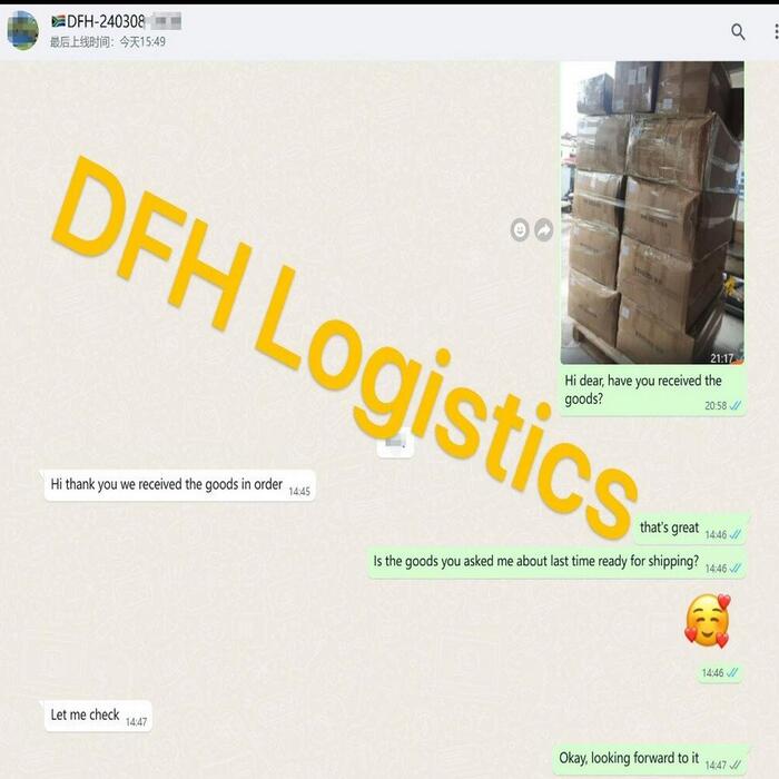 Happy client from South Africa