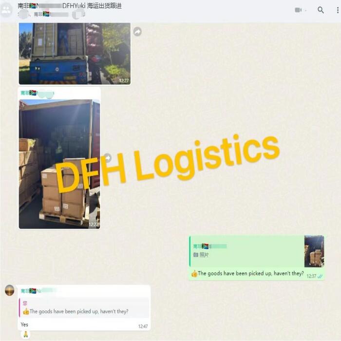 Happy clients of DFH Logistics