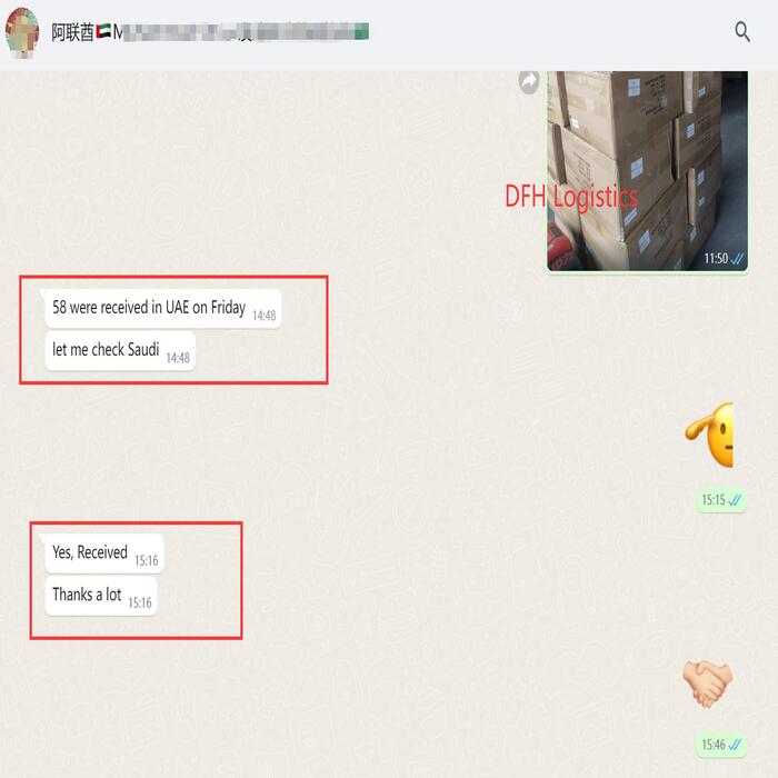 happy client from UAE