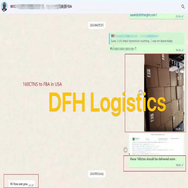 Happy clients of DFH Logistics