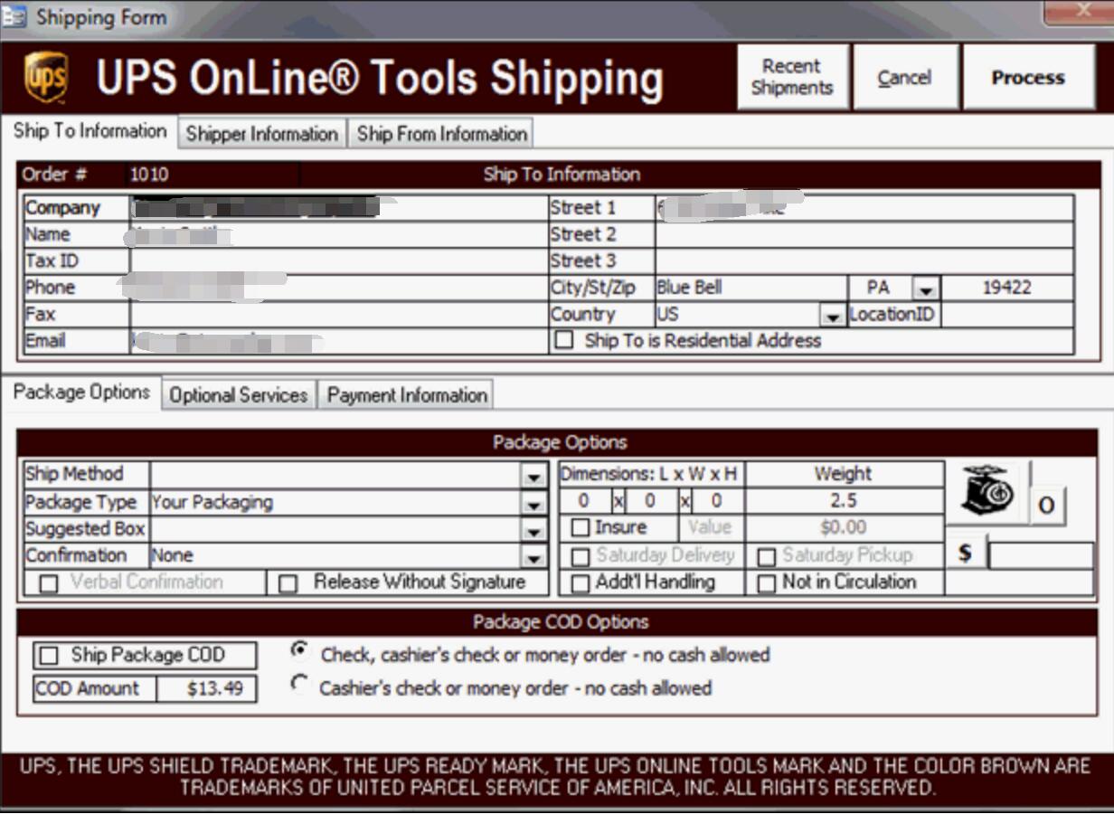 Shipping Documentation