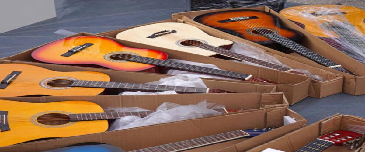 ship guitar from china to usa