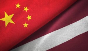 China to Latvia