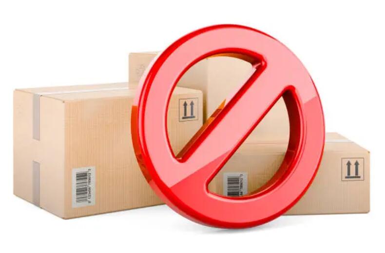 Prohibited and restricted items Italy