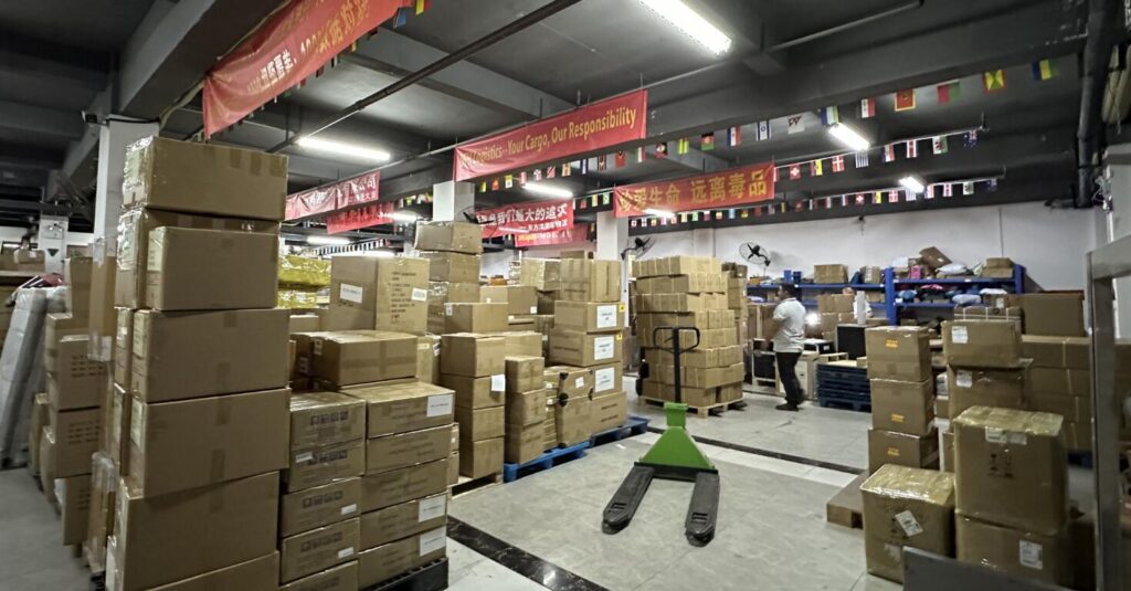 shipping process from Alibaba to USA