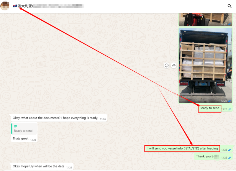 Shipping furniture from China to Australia