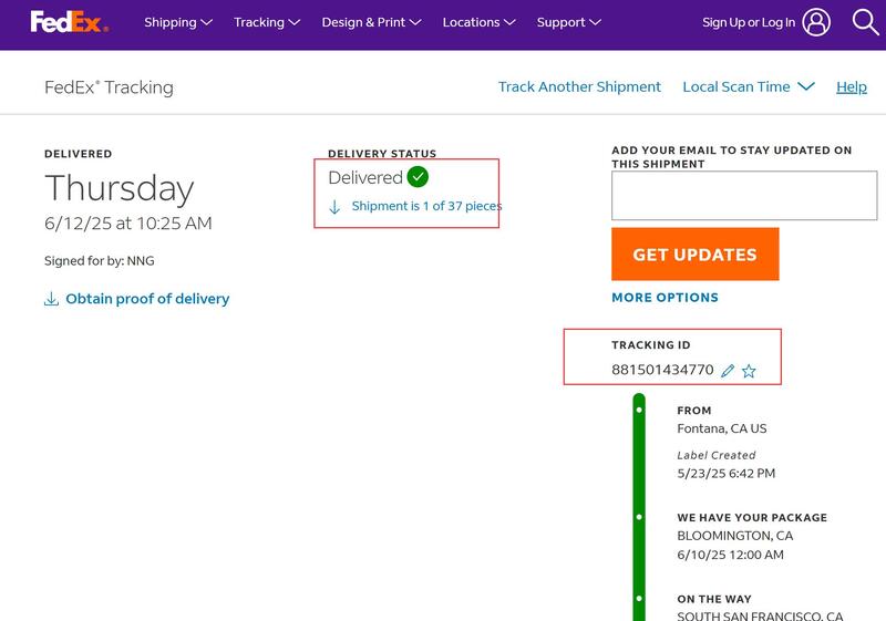 FEDEX Tracking