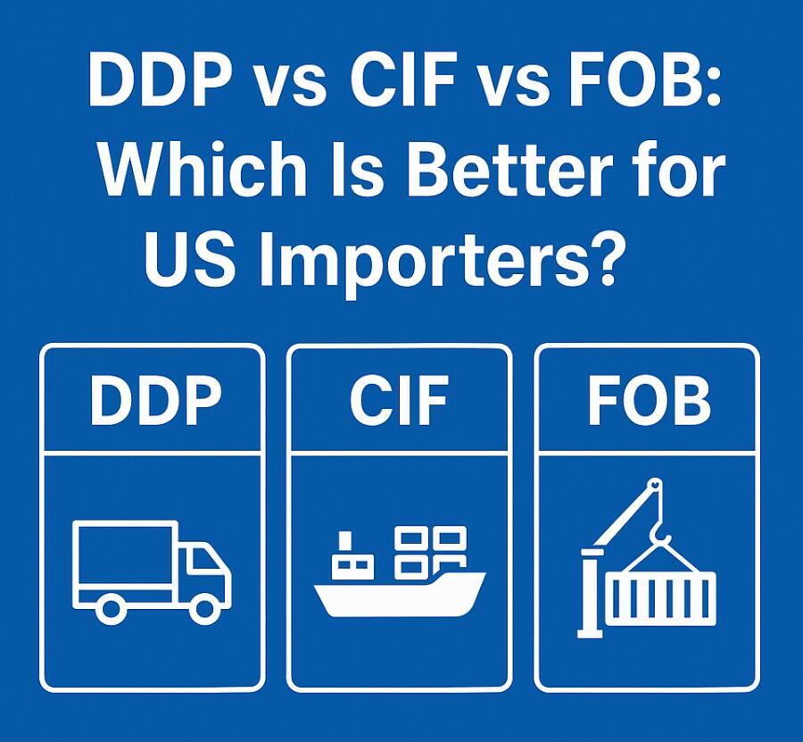 DDP vs CIF vs FOB