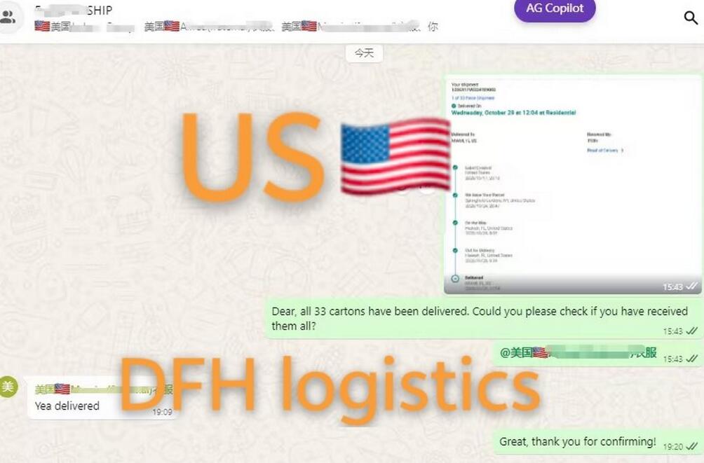 clothes shipping By DFH Logistics
