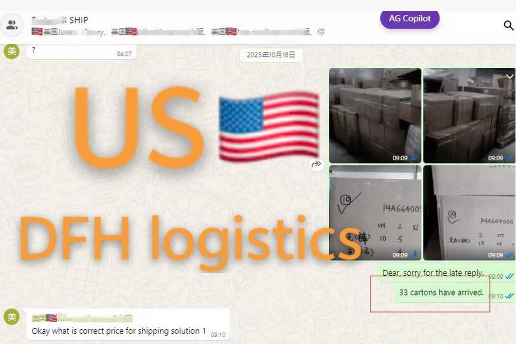 clothes shipping By DFH Logistics