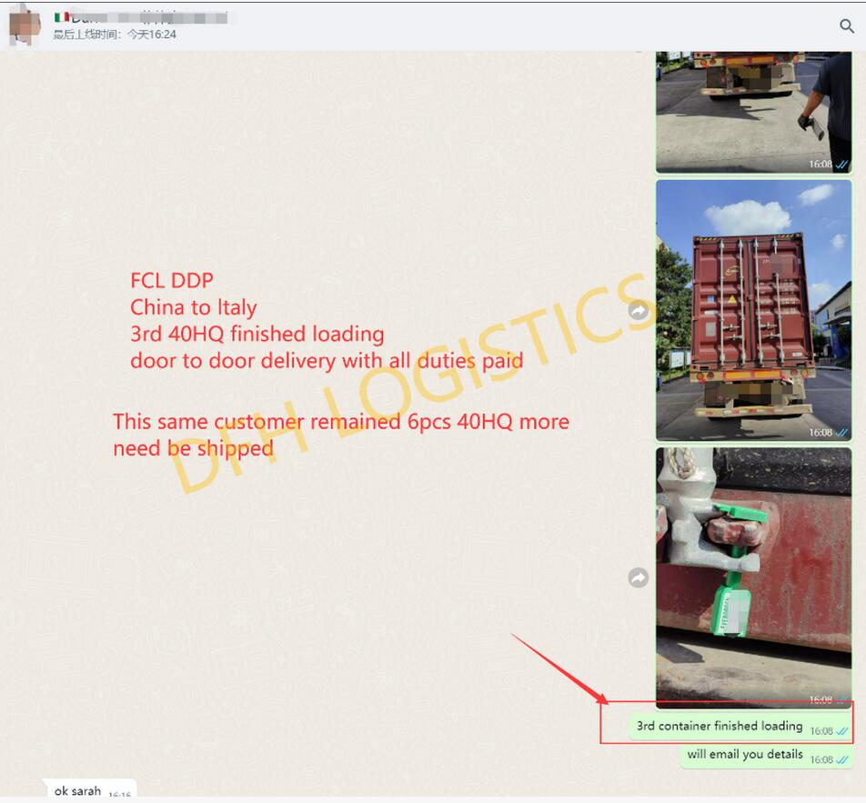 Case study China to Italy