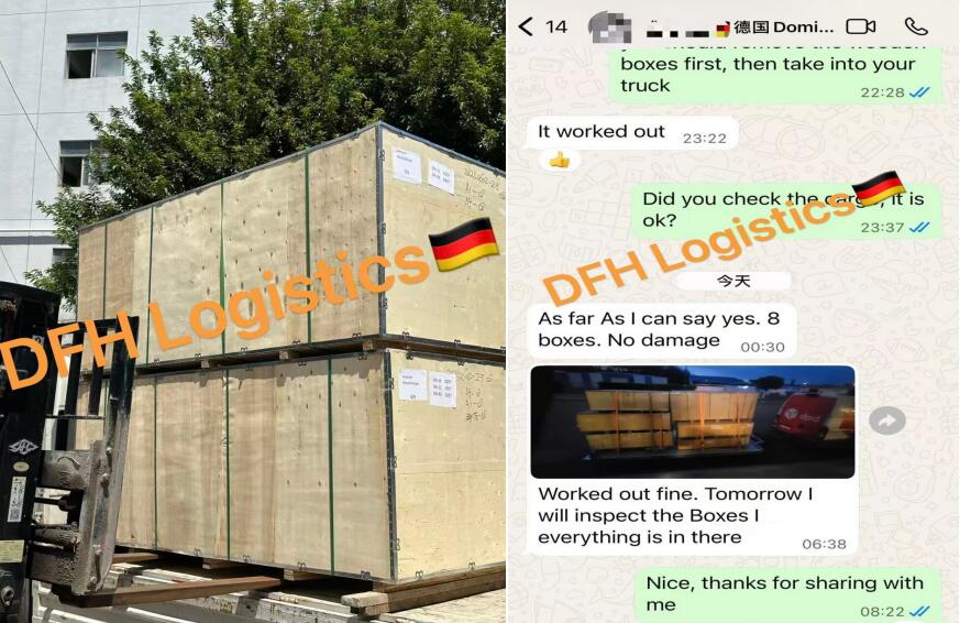 Case study China to Germany