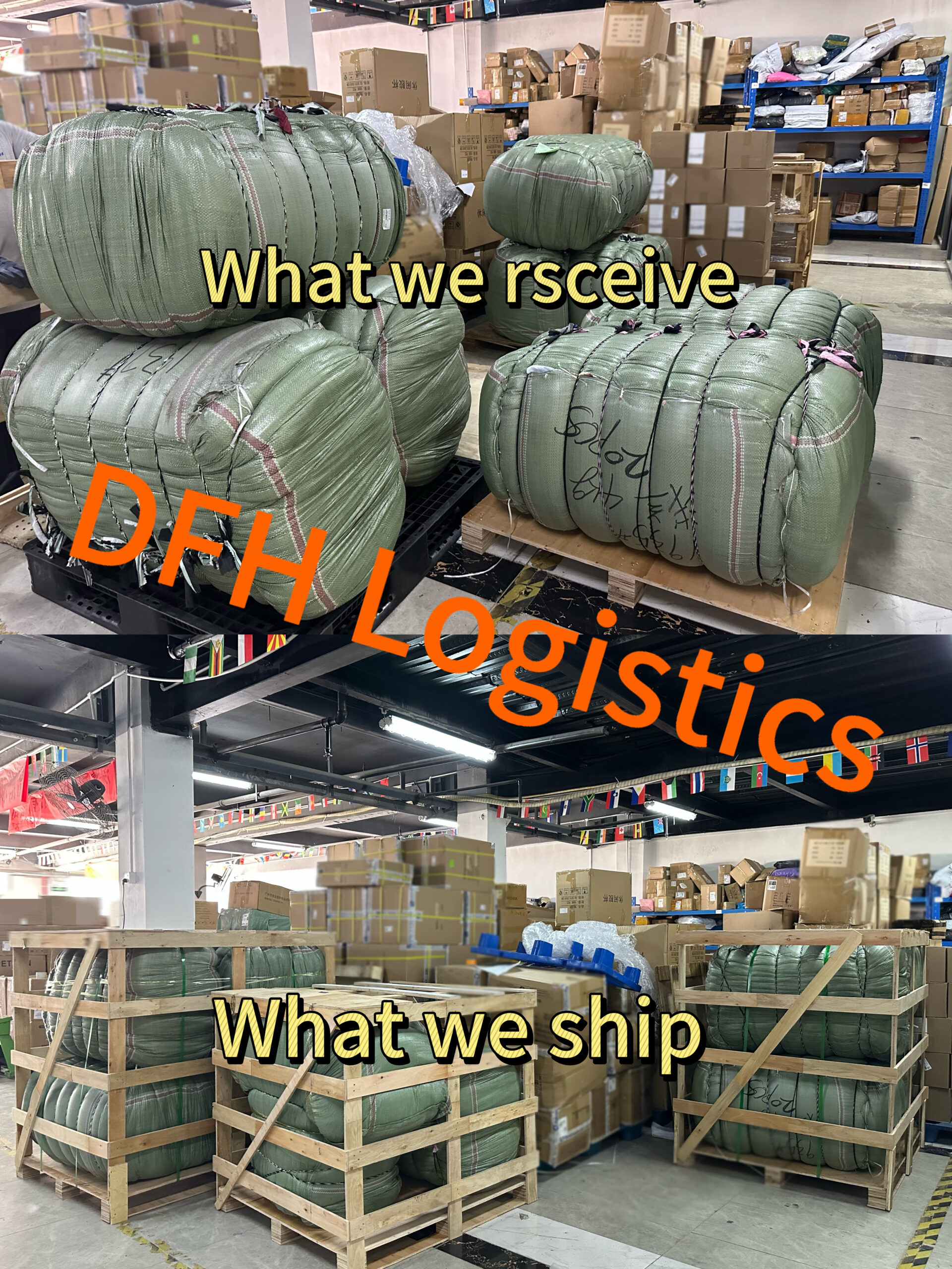 Fabric packaging methods