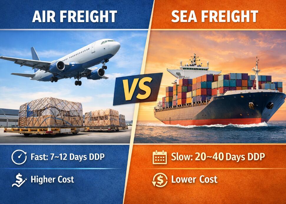 Air Freight vs Sea Freight