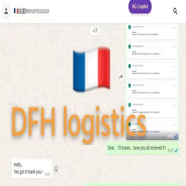 Shipping from China to France 08