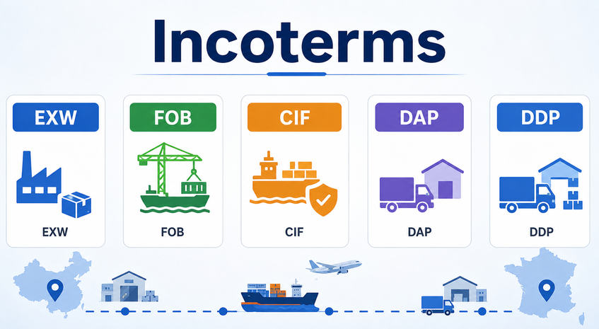 What Are Incoterms in Shipping from China to France