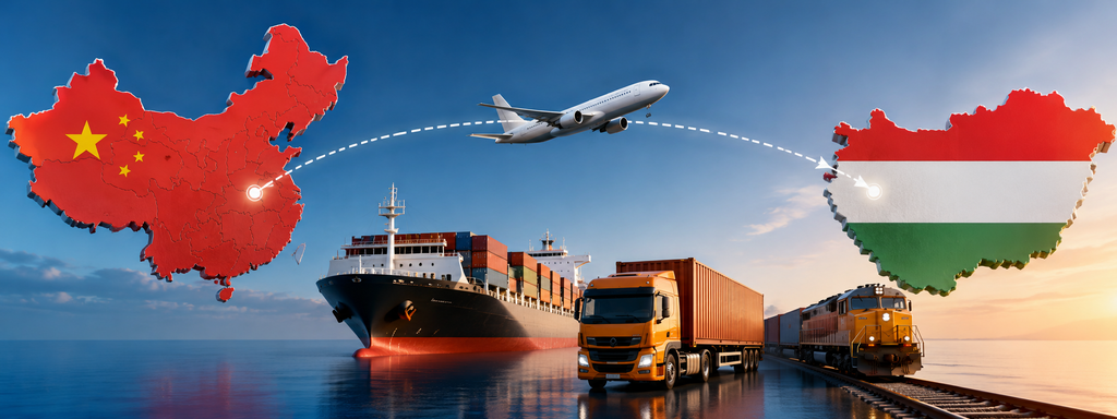 Ship from China to Hungary