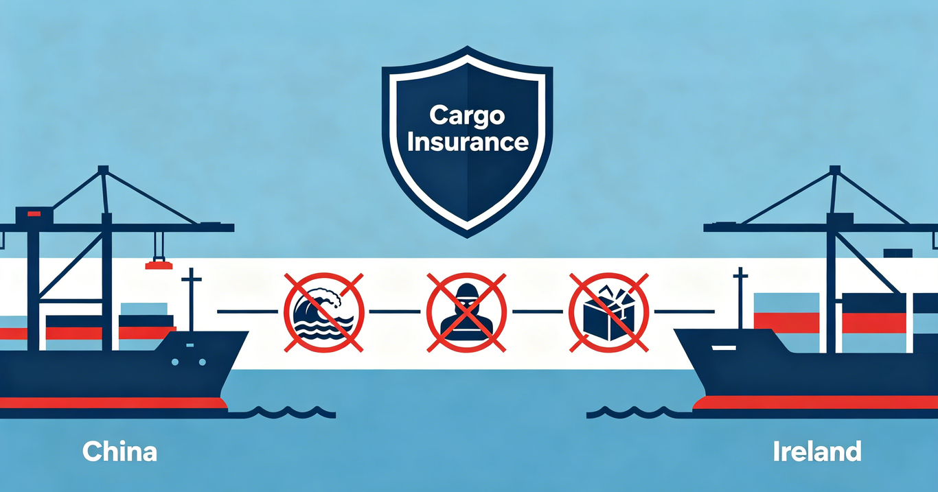 Cargo Insurance China to Ireland