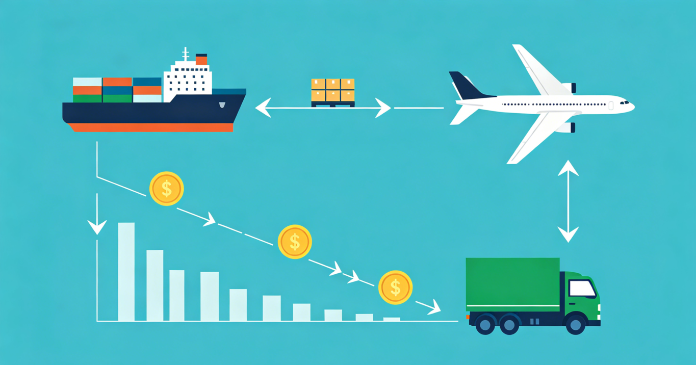 reduce cost from china to switzerland