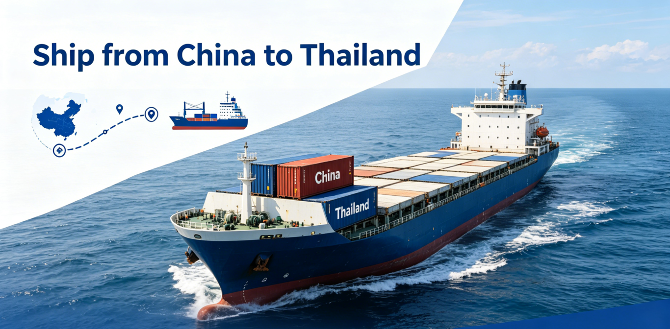 Ship from China to Thailand