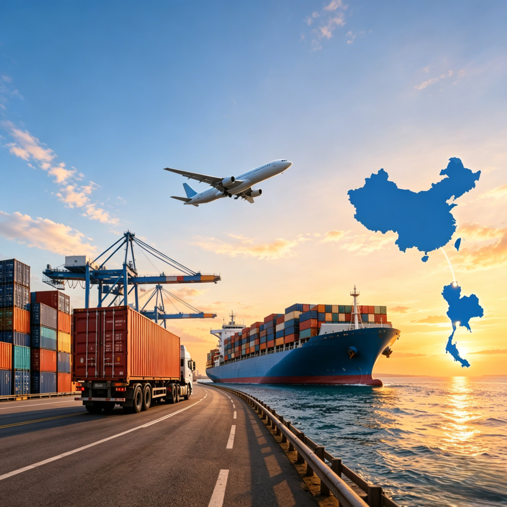 shipping from China to Thailand
