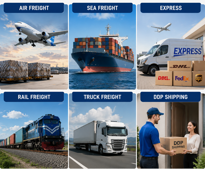 shipping method from china to norway