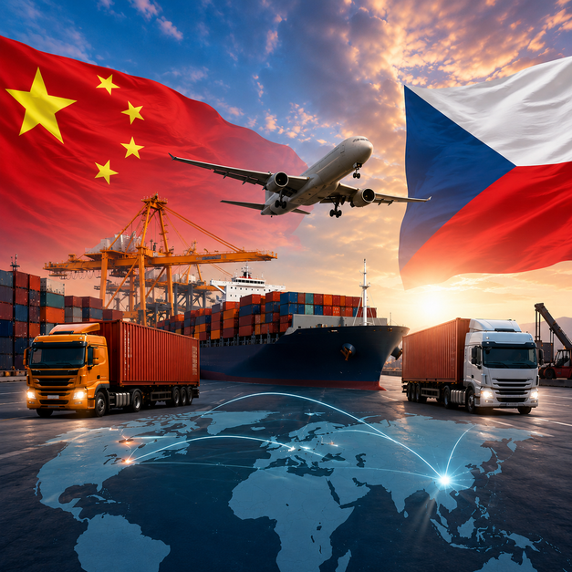 Shipping from China to Czech Republic