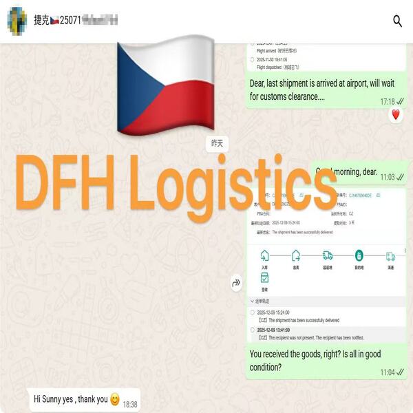 Shipping from China to Czech Republic