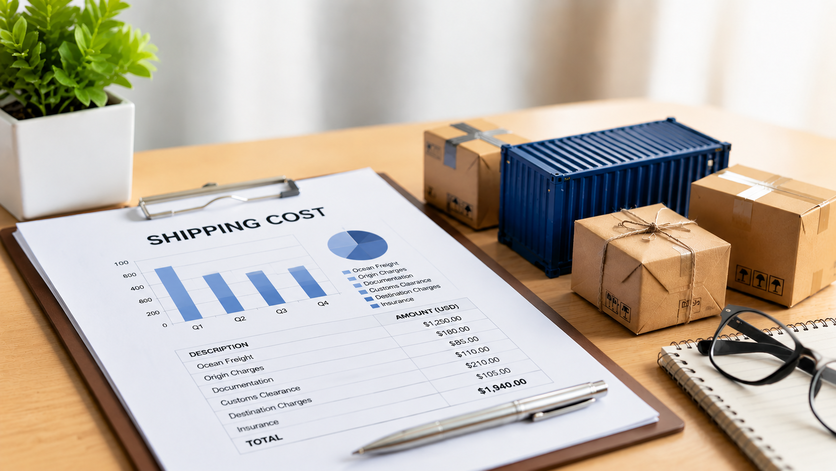 shipping costs from china to slovenia